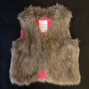 Aeropostale Faux Fur Vest